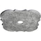 Ekena Millwork Flower Medallion (Canopies up to 6 1/4"), 29"OD x 3 5/8"ID x 1 3/8"P, Ultra Pure White Crackle CM29FWUWC - alternate 2